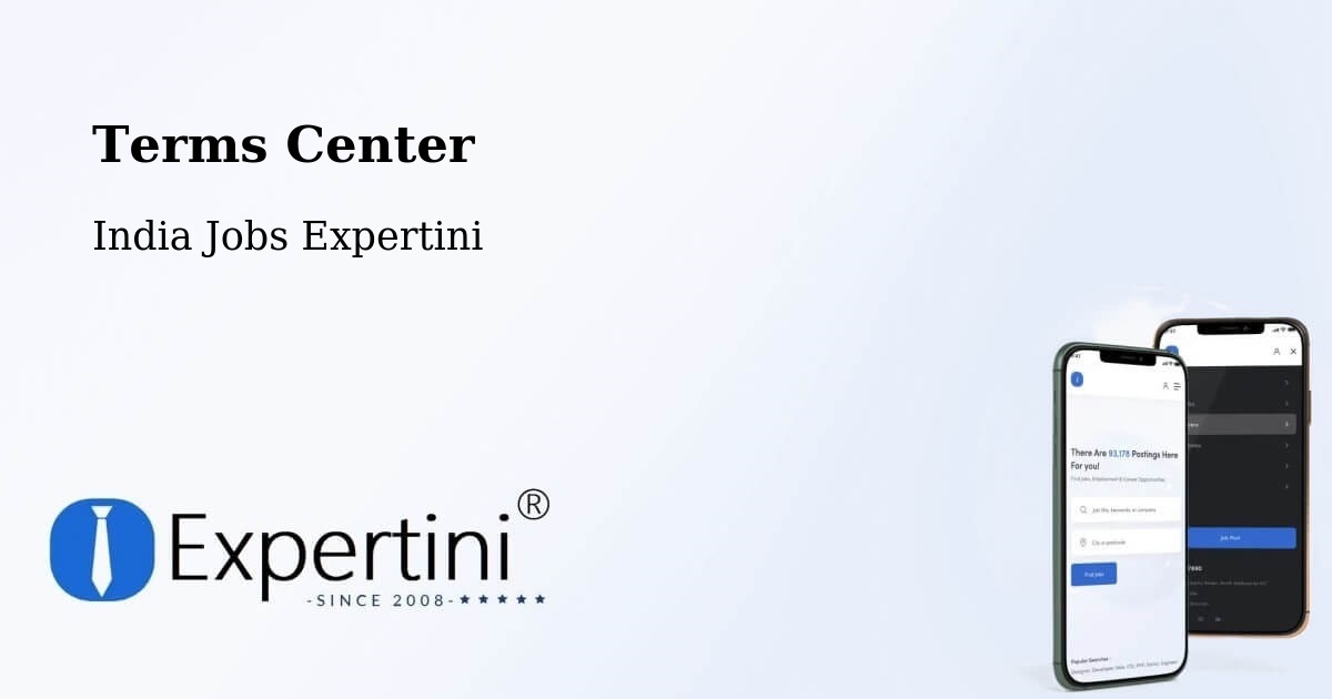 Terms of Service – Satna - India Jobs Expertini